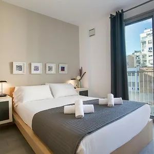 Bbarcelona Gaudi Flats , Barcelona Spanien